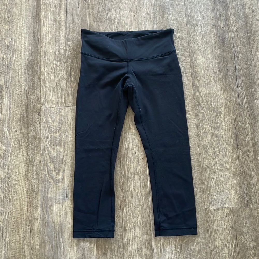 Lululemon crop blk leggings